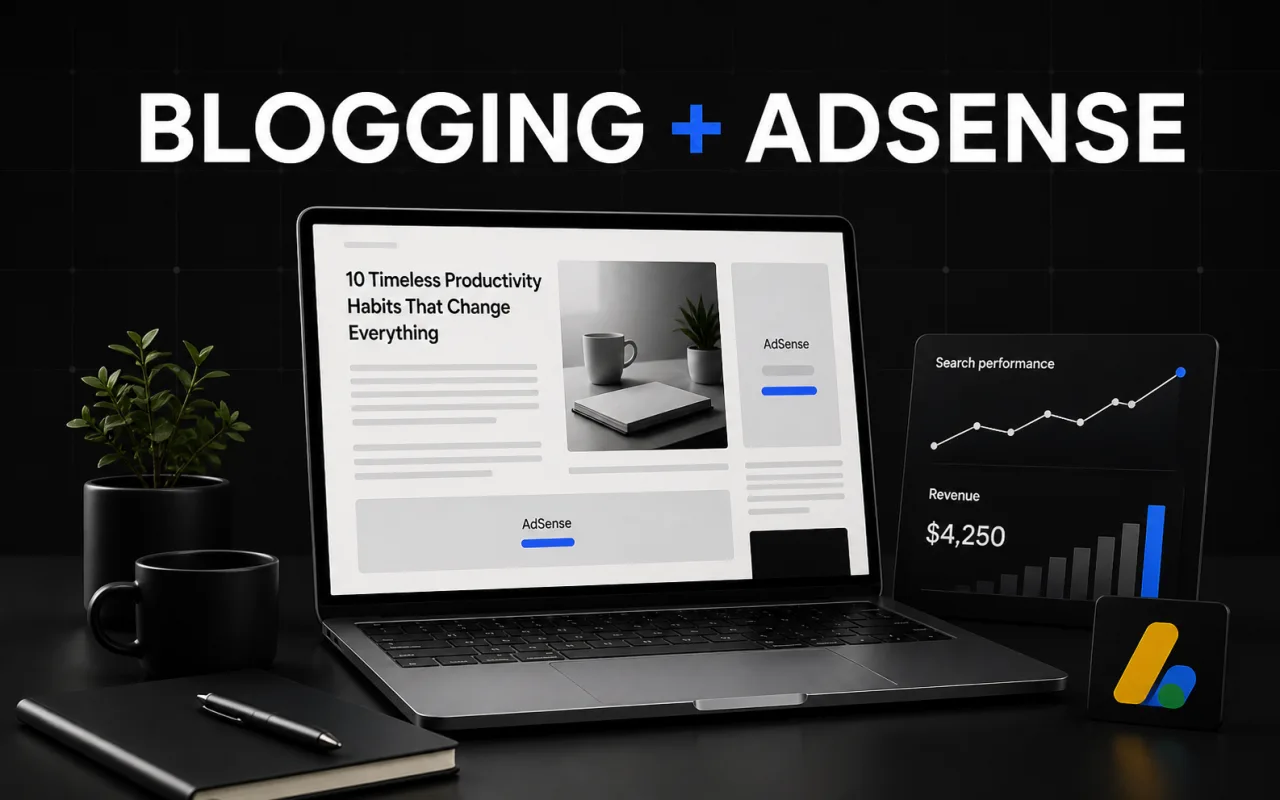 Blogging & AdSense A Step-by-Step Course Afsomali