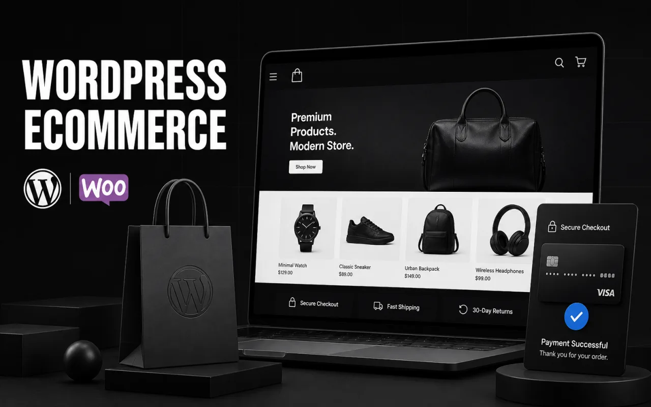 Build eCommerce websites with WordPress